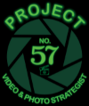 Project No. 57 Video & Photo Strategist  logo