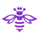 Purple Bee Logo
