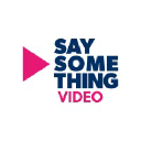 Say Something Video Production Logo
