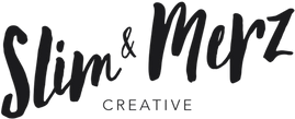 Slim and Merz Creative Logo