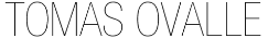 Tomas Ovalle Photography Logo