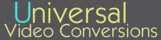 Universal Video Conversions Logo
