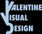 Valentine Visual Design Logo