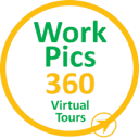 Work Pics 360 Logo