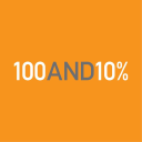 100AND10% Logo
