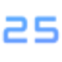 25 DIGITAL logo