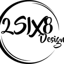 2SIX8 Designs Logo