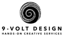 9-VOLT Design Logo