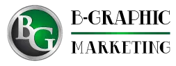 B-Graphic Design & Marketing Logo