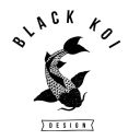 Black Koi Design & Media Logo