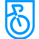 Blue Bike Web Design Logo