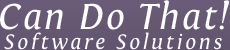 Can Do That! Software Solutions Logo