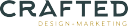 Crafted Design+Marketing Logo