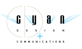 Cyan Design + Communications, Inc. Logo
