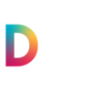 Deja White Graphic Design Logo