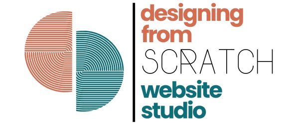 Designing from Scratch Website Studio Logo