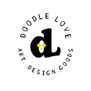 Doodle Love Creative Logo