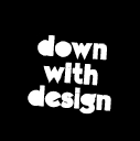 down with design logo