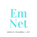 EmNet Web Designing Logo