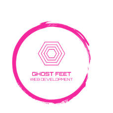 Ghost Feet Web Development Logo