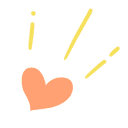 Heart Shine Brand Design Logo