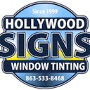 Hollywood Window Tinting & Signs Logo
