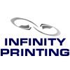 Infinity - a design + print company logo