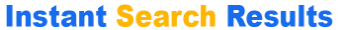 Instant Search Results Logo