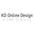 KD ONLINE DESIGN logo
