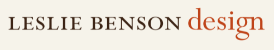 Leslie Benson Design Logo