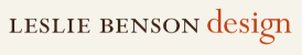Leslie Benson Design logo
