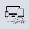 Less Stress Design Logo