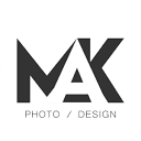 MAK photo & design logo
