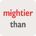 Mightier Than - Copywriters logo
