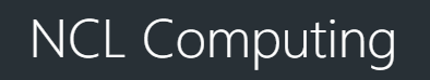 NCL Computing logo