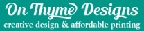 On Thyme Designs Logo