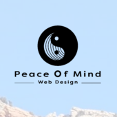 Peace Of Mind Web Design Logo