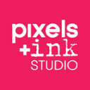 Pixels + Ink Studio Logo