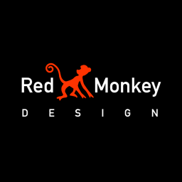Red Monkey Design Logo