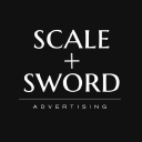 Scale and Sword Advertising Logo