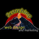 Scorching Web Design & Marketing Logo