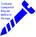 Spokane Computer Repair Website Design Logo