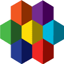 Seven Blocks Design Logo