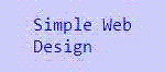 Simple Web Design Logo
