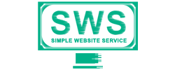 Simple Website Service Logo