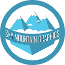 Sky Mountain Graphics logo