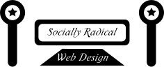 Socially Radical Web Design Logo
