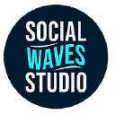 Social Waves Studio Marketing Agency Logo