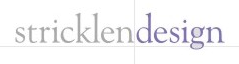 STRICKLEN DESIGN logo