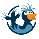 Three Eyed Bird Design Logo